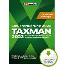 Lexware TAXMAN 2023 For selvstændige 1 bruger Download Win, tysk (08830-2009)