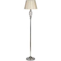 Freemans Compton Chrome Floor Lamp