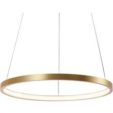 Leuchten Direkt Circle guld Pendellampa