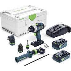 Slagborr skruvdragare Festool Skruvdragare & slagborr TPC 18/4 5,2/4,0 I-Set SCA QUADRIVE