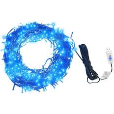 Outdoor Lighting String Lights & Light Strips vidaXL Blue, 15 m String Light