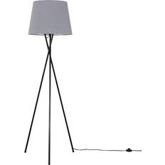 ValueLights Camden Black Tripod Floor Lamp