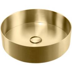 Prisma Lavabo Round Tvättställ Ø40 cm Mässing