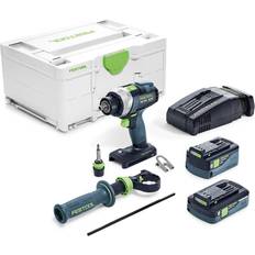 Tdc 18 4 Festool Akku bore-/skruemaskine TDC 18/4 5,2/4,0 I-Plus-SCA i Systainer3