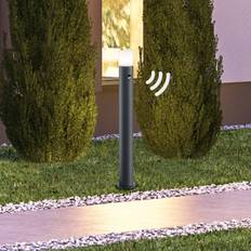 Pfostenlichter Trio Lighting Modern Hoosic path with motion Sockellampe