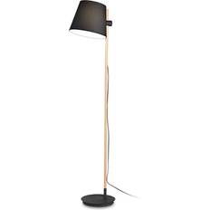 Naturale Lampade da Terra Ideal Lux Axel Pt1 Nero 282084 Lampada da Terra