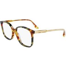 Victoria Beckham VB2615 Full Rim Rectangle Blonde Havana/Green Havana