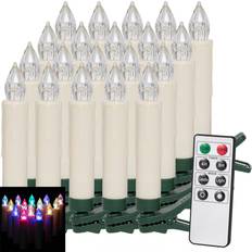 Deuba Deuba Christmas Tree Clip String LED-lys