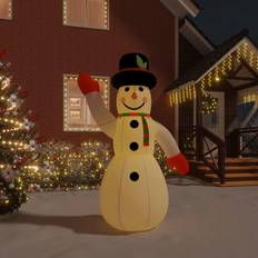 Noël Décorations Gonflables vidaXL Bonhomme de neige gonflable avec led 370 cm n/a