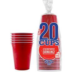 Sankthans Papkrus Original Cup Partycups Røde 20-stk