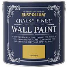 Paint Rust-Oleum Chalky Lemon Jelly Wall Paint 2.5L