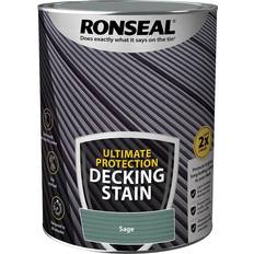Decking stain Ronseal Ultimate Protection Decking Stain Sage Lasyrfärg Grön 5L