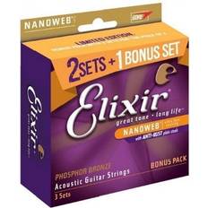 Elixir Nanoweb 3 Pack