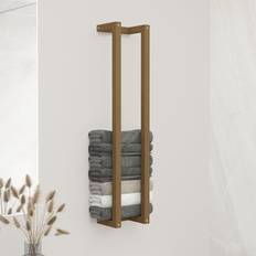Wood Towel Rails vidaXL Handdukshängare honungsbrun furu