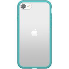 Otterbox iphone se 2020 OtterBox BULK iPhone SE (2022 2020) 8 7 React Bagside Cover Gennemsigtig Blå