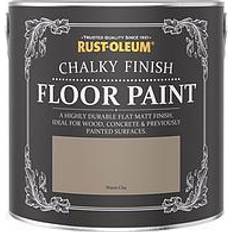 Rust-Oleum Chalky Floor Paint Warm Clay 2.5L