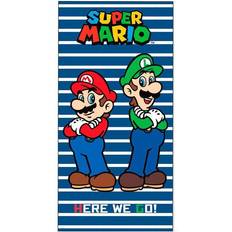 Multicolor Toallas de bebé Nintendo Super Mario Bros Mario Kart Cotton Beach Towel 140 x 70 CM