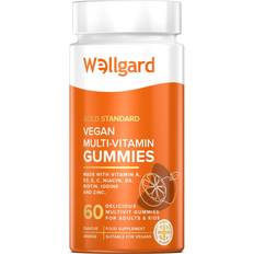 Wellgard Vegan Multivitamin Gummies with Vitamin A, Vitamin D3, Vitamin E, Vitamin
