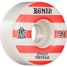 Bones Patterns Stf V4 Wide 103a 54mm White Skateboard Wheels