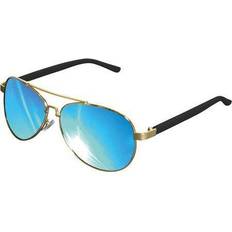 Unisex solglasögon Mumbo Mirror solglasögon, Gold