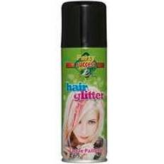 Eulenspiegel Glitzer Haarspray Silber, 12