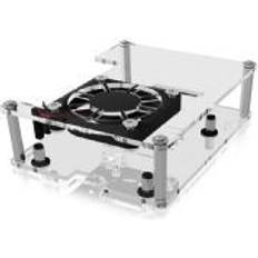 Icybox RaidSonic Technology ICY BOX IB-RP106, Kabinet, Raspberry Pi, Raspberry Pi, Sort, Transparent, Akryl, Stål