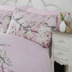 Textiles Rapport Eloise Oriental Blossom Duvet Cover Blue, Pink