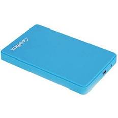 Scatole Esterne Coolbox SlimColor 2543, 3.0 (3.1 Gen 1) HDD, SSD, SATA, Blu