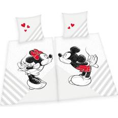 Mickey mouse sengetøj MCU Mickey og Minnie Mouse Sengetøj Partnerpakke- 100 procent