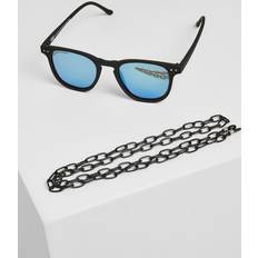 Solbriller Urban Classics Arthur With Chain black/blue one