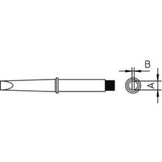 Fers à souder vente Weller 4CT5A7-1 Panne 1.6 mm 1 pc