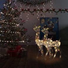 Lampes de Noël vidaXL julerensdyr 2 Lampe de Noël