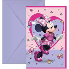 Goedkoop Verjaardagstreinen Minnie Mouse UitnodigingenFSC