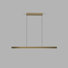 Light point s1500 LIGHT-POINT EDGE LINEAR S1500 BRASS Pendel