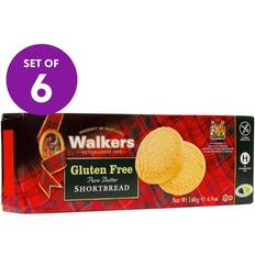 Walkers Fødevarer Walkers Walkers Shortbread Cookies Pure Butter Shortbread Rounds Gluten Free 4.9