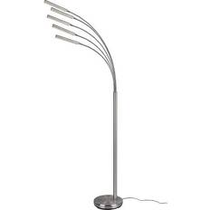 Trio Lighting Reed Led b-stål Gulvlampe