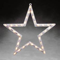 LED-belysning - Transparent Julelamper Konstsmide vinduespynt engel Julelampe
