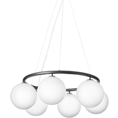 Nuura Miira 6 Circular Rock Grey/Opal Lampada da soffitto