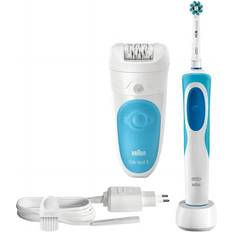 Haarentfernung Braun Silk Epil 5 Oral B Elektrisk Tandbørste