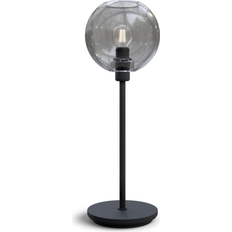 Belid Glas Bordslampor Belid Gloria svartstruktur/rökfärgat Bordslampa