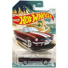 Leksaksbil ford mustang Hot Wheels GRT01-13 Ford Mustang Convertible 1965 rotbraun metallic Premium