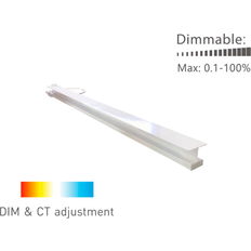 Led skinne til troldtekt Green:Id Green:ID underforsænket CCT Loftplafond