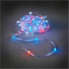 BigBuy Christmas Wreath of LED Lights Multicolour Christmas Lamp