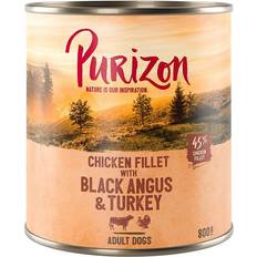 Purizon 12x800g Vildt & Kanin Adult hundefoder våd