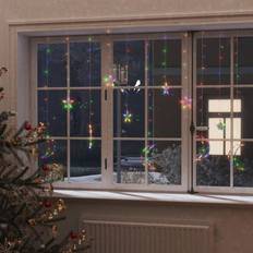 Stjerne lyskæde vidaXL Fairy Lights Lyskæder Stjerne og Måne 138 LED'er Flerfarvet Lyskæde