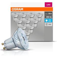 Réflecteur Ampoules Osram 10 réflecteurs LED GU10 4,3 W 4 000 K 350 lm transparent