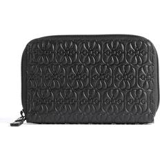 Mywalit Elefante Zip Around Wallet Black Pace 4