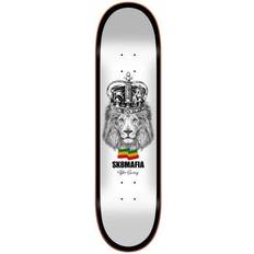 Oro Monopatines completos Sk8mafia Skateboard Deck Tyler Surrey Pro (Surrey Rasta) Hvid/Grå 8"