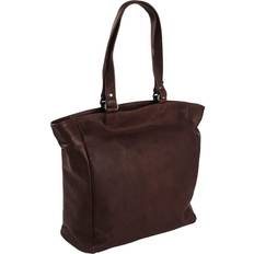 The Chesterfield Brand Toteväskor The Chesterfield Brand Berlin Bruine Leren Shopper C38.016001