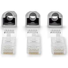 Rj45 solid cat 6 Nedis Cat 6 UTP nätverkskontakt, RJ45 hane, 10-pack